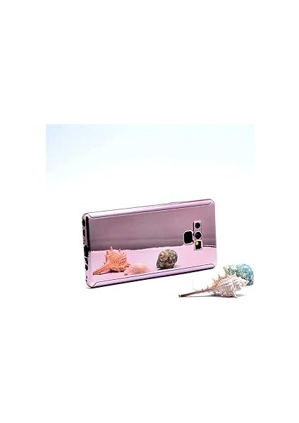 Zore Voero Aynali Note 9 Pink Sert Kapak