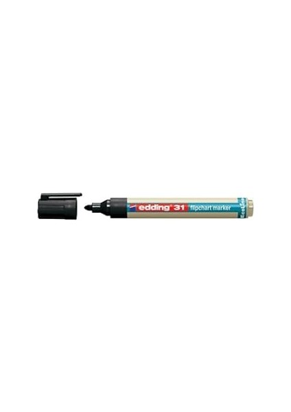 Edding 31 Ecoline Flipchart Marker Siyah (PK10)