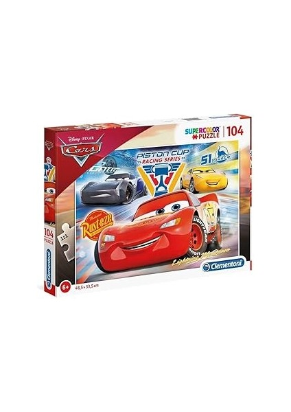 - 104 Parça Puzzle - Cars