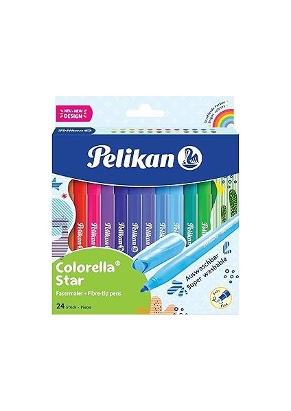 Pelikan Colorella Keçeli Kalem 24LÜ