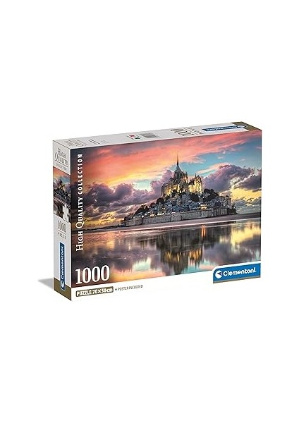 39769 Collection-Le Magnifique Mont SAINT-MICHEL-1000 Parçalı Yapboz Yetişkinler Için, I