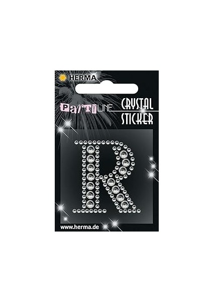 Herma Kristal Etiket Harf R