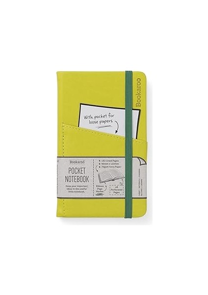 If Bookaroo A6 Günlük Limon Sarısı