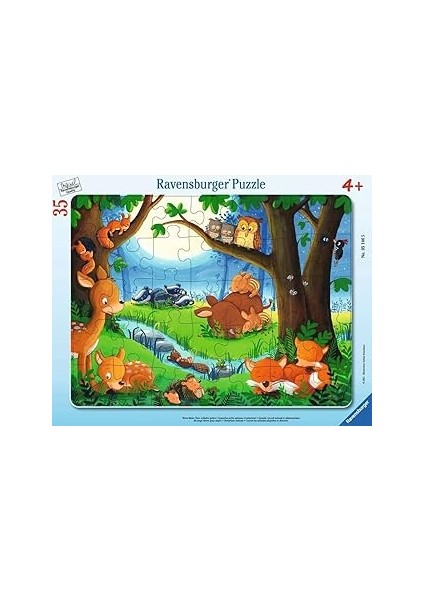 Ravensburger 35P Bçer Puz Hayvancıklar