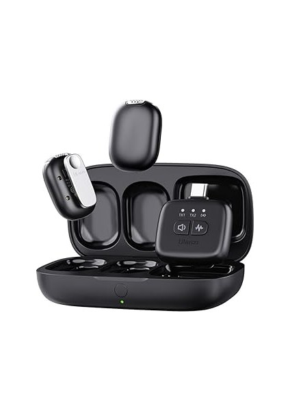 A30 Tiny 2 Kişilik Mikrofon Seti - Siyah