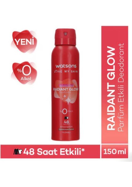 3’lü Kadın Deodorant Seti – Seabloom Pudrasız+Golden Horizon+Radiant Glow 150 ml