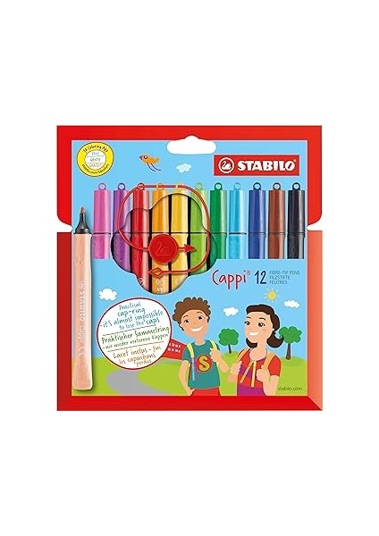 Cappi Keçeli Kalem 12'li Paket