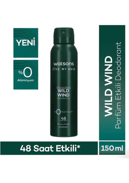 3’lü Erkek Deodorant Seti – Chill Blue Pudralı+Wild Wind+Fresh Splash Pudrasız 150 ml