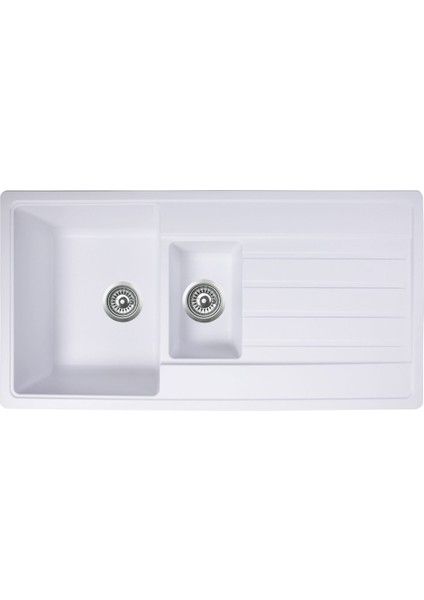 Granit Evye Hakone Series White, 1.5 Göz 100X50 (Beyaz) fiyatları