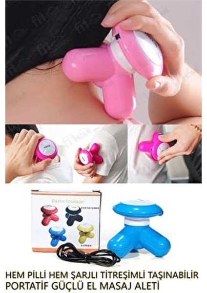 Titreşimli Masaj Aleti, ve Pratik Masaj Cihazı