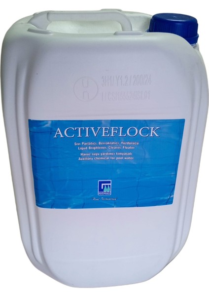 -Actıveflock – Sıvı Parlatıcı, Berraklaştırıcı, Yüzdürücü