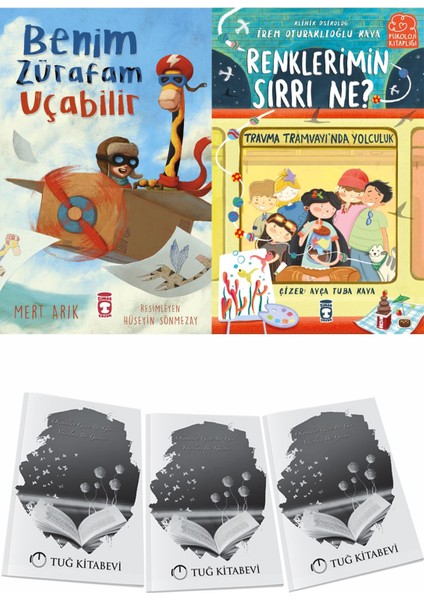 Benim Zürafam Uçabilir ve Renklerimin Sırrı Ne Travma Tramvayında Yolculuk + Hediyeli