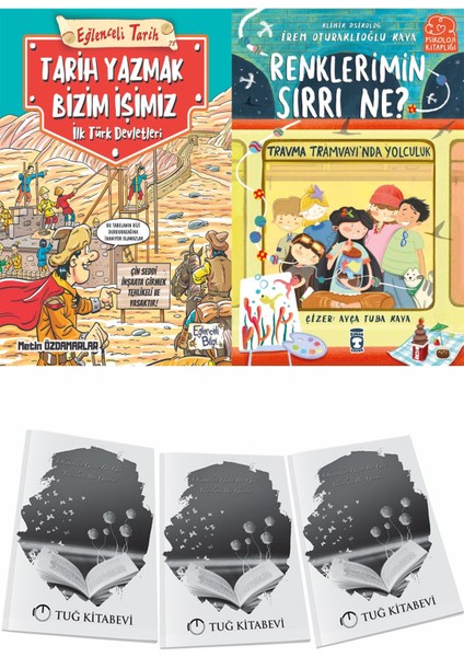 Tarih Yazmak Bizim Işimiz Ilk Türk Devletleri ve Renklerimin Sırrı Ne Travma Tramvayında Yolculuk + Hediyeli