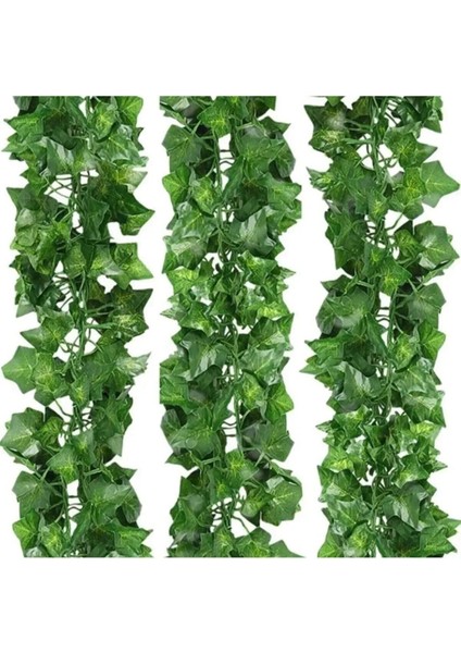 Üçgen Hadera Yaprak Kalite 1 Dal Yapay Sarmaşık 230 cm Ev Dekorasyonu 1 Dal Yapaysarmaşık Ledsiz fırsatları