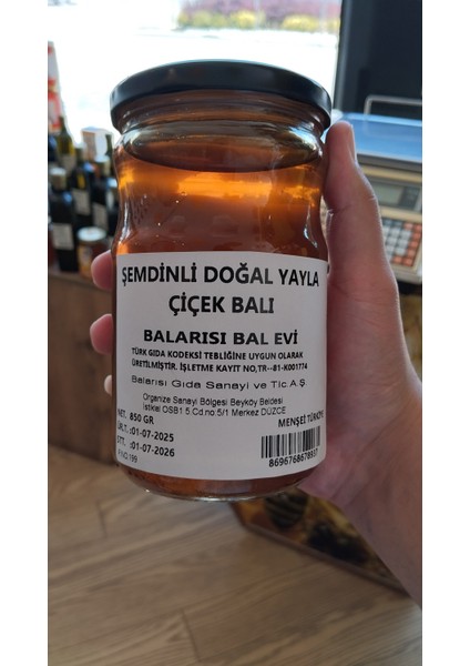 Şemdinli Yayla Çiçek Balı 850 gr – Yüksek Yayla Balı fiyatları