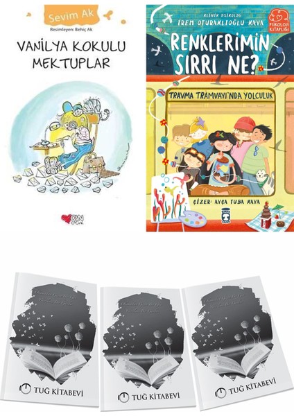 Vanilya Kokulu Mektuplar ve Renklerimin Sırrı Ne Travma Tramvayında Yolculuk + Hediyeli