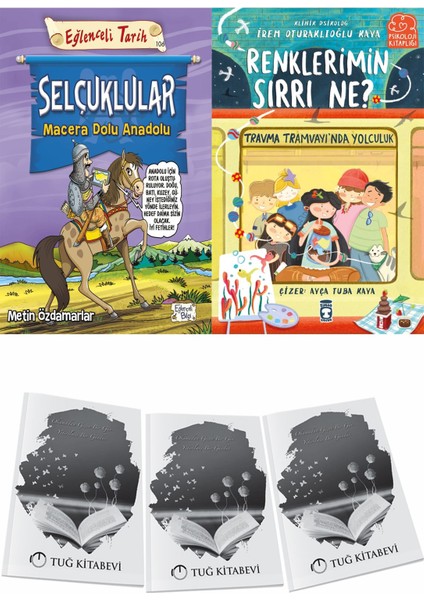 Selçuklular Macera Dolu Anadolu ve Renklerimin Sırrı Ne Travma Tramvayında Yolculuk + Hediyeli