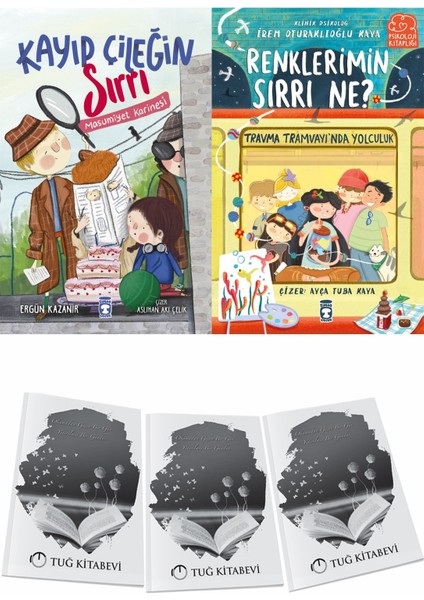 Kayıp Çileğin Sırrı ve Renklerimin Sırrı Ne Travma Tramvayında Yolculuk + Hediyeli