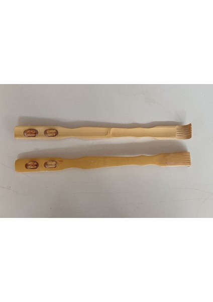 2 Adet Ahşap Sırt Kaşıma Aleti, 45 cm Bambu Sırt Kaşıyıcı