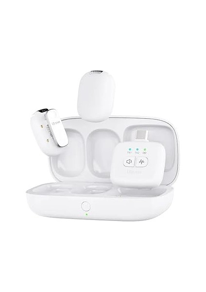 A30 Tiny 2 Kişilik Mikrofon Seti - Beyaz