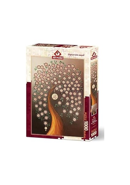 Art Puzzle Allah'ın 99 Ismi (Esma-Ül Hüsna) 1000 Parça Puzzle