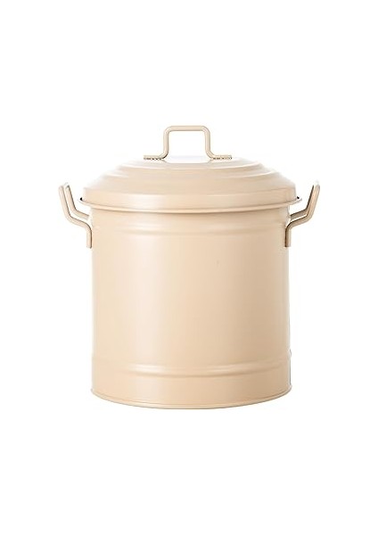 Concept Mini Çöp Kovası Mat Krem 3.5 Lt