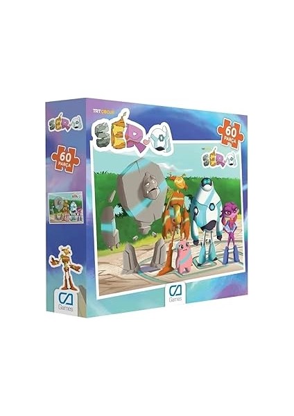 Ca Games Ser-A Lisanslı 60 Parça 34X24CM Puzzle Yapboz Serisi