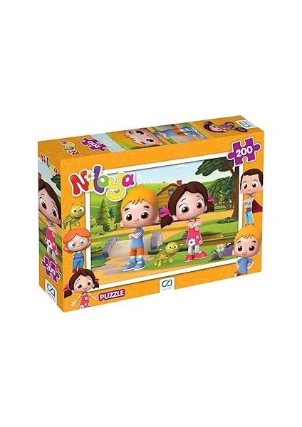 Ca Games Niloya Lisanslı 200 Parça 33X48CM Puzzle Yapboz Serisi