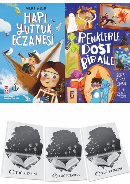 Hapı Yuttuk Eczanesi ve Renklerle Dost Bir Aile + Hediyeli