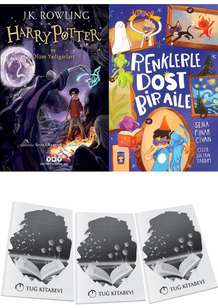 Harry Potter ve Ölüm Yadigârları ve Renklerle Dost Bir Aile + Hediyeli