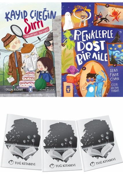 Kayıp Çileğin Sırrı ve Renklerle Dost Bir Aile + Hediyeli