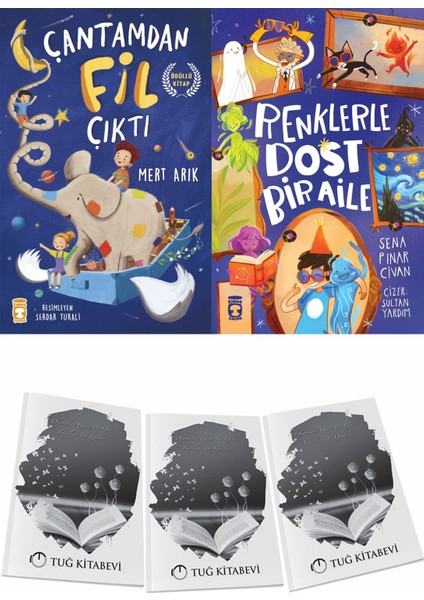 Çantamdan Fil Çıktı ve Renklerle Dost Bir Aile + Hediyeli