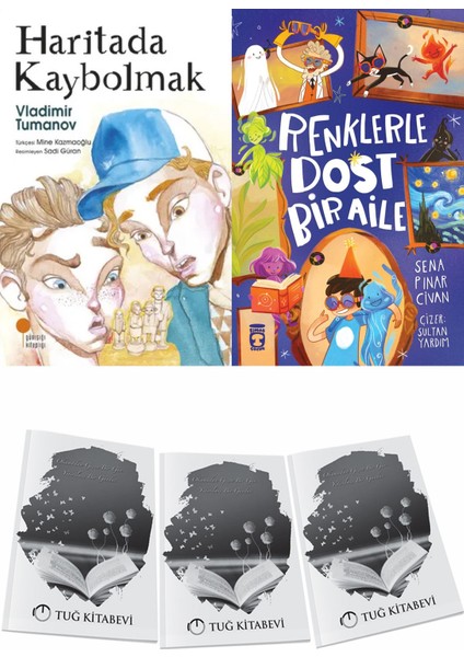 Haritada Kaybolmak ve Renklerle Dost Bir Aile + Hediyeli