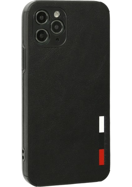 Newface iPhone 11 Pro Max Kılıf Loop Deri Silikon - Siyah modelleri