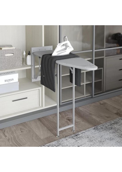 Gri 15X34X148X16 cm Gardırop Içi Ütü Masası (S-6611-G) indirimleri