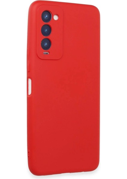 Newface Tecno Camon 18 Kılıf First Silikon - Kırmızı fiyatları