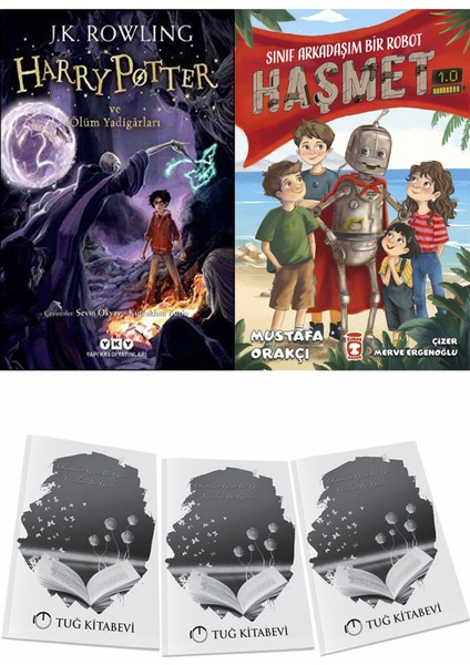 Harry Potter ve Ölüm Yadigârları ve Sınıf Arkadaşım Bir Robot Haşmet 1.0 + Hediyeli