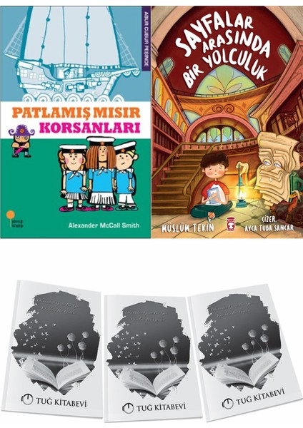 Patlamış Mısır Korsanları ve Sayfalar Arasında Bir Yolculuk + Hediyeli