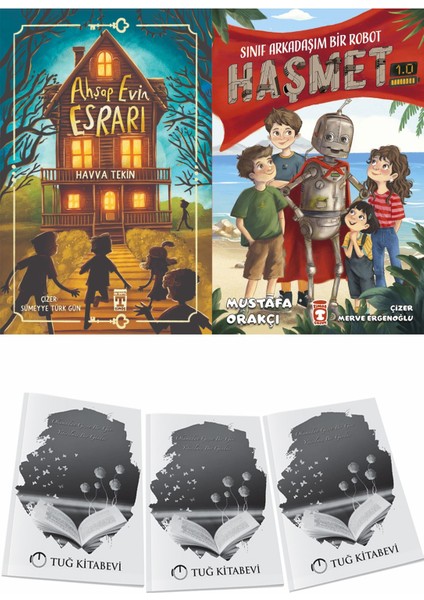 Ahşap Evin Esrarı ve Sınıf Arkadaşım Bir Robot Haşmet 1.0 + Hediyeli