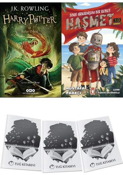 Harry Potter ve Sırlar Odası ve Sınıf Arkadaşım Bir Robot Haşmet 1.0 + Hediyeli