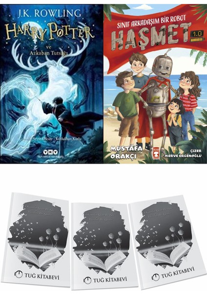 Harry Potter ve Azkaban Tutsağı ve Sınıf Arkadaşım Bir Robot Haşmet 1.0 + Hediyeli