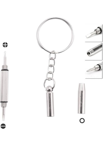 Mini Tornavida Seti 20 Parça, Anahtarlık, Vida, Gözlük ve Saat Tamiri Için fiyatları