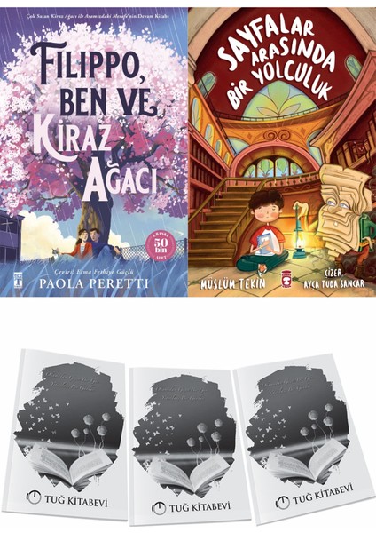 Filippo Ben ve Kiraz Ağacı ve Sayfalar Arasında Bir Yolculuk + Hediyeli