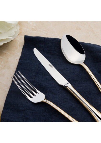 Fulya Altın Sade 89 Parça Kutulu Çatal Kaşık Bıçak Takımı fiyatları