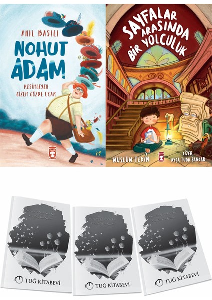 Nohut Adam ve Sayfalar Arasında Bir Yolculuk + Hediyeli