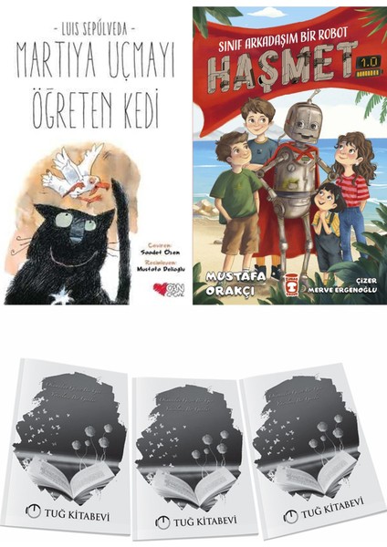 Martıya Uçmayı Öğreten Kedi ve Sınıf Arkadaşım Bir Robot Haşmet 1.0 + Hediyeli