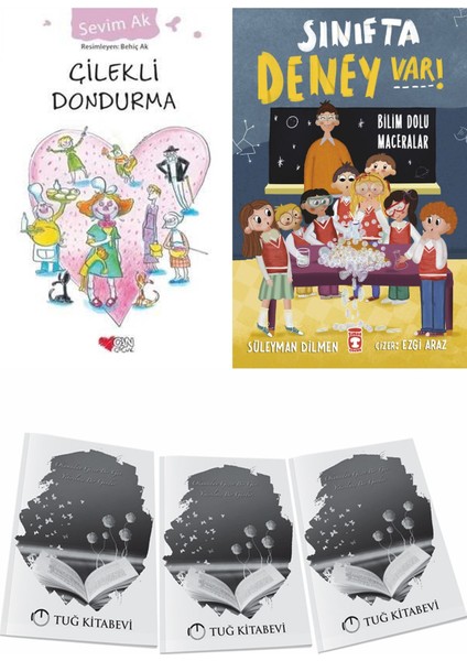 Çilekli Dondurma ve Sınıfta Deney Var Bilim Dolu Maceralar + Hediyeli