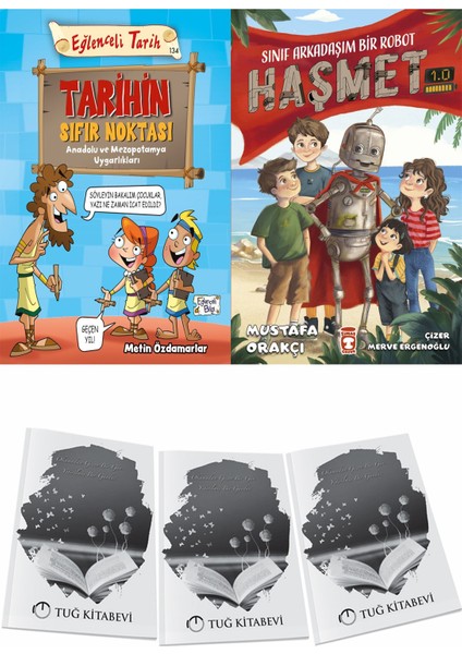 Tarihin Sıfır Noktası Anadolu ve Mezopotamya Uygarlıkları ve Sınıf Arkadaşım Bir Robot Haşmet 1.0 + Hediyeli