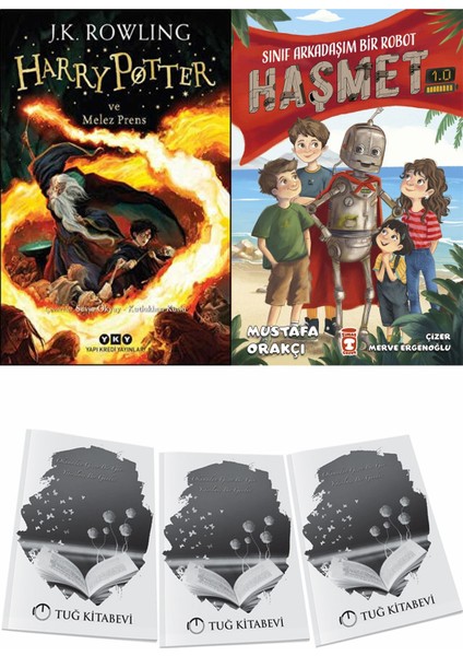 Harry Potter ve Melez Prens ve Sınıf Arkadaşım Bir Robot Haşmet 1.0 + Hediyeli