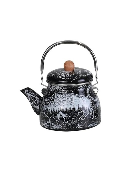 Pr Home Buffalo Emaye Demlik Kettle Büyük 2.1 Lt